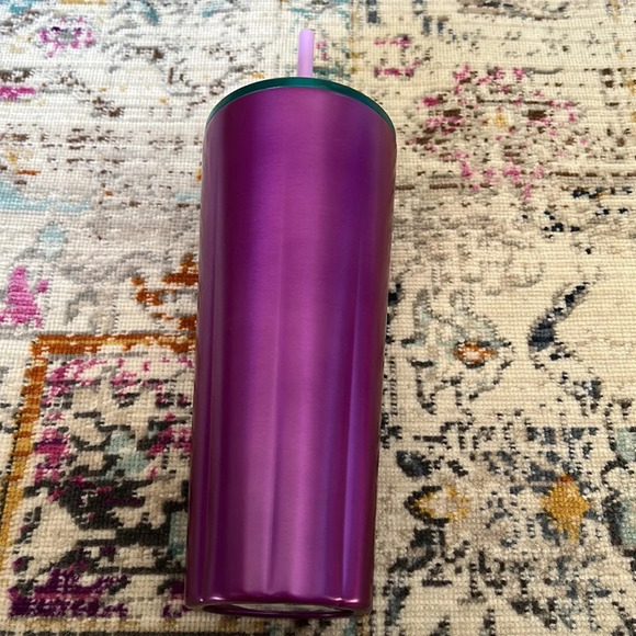 Starbucks Purple Stainless Steel Scalloped Tumbler - Picture 2 of 7